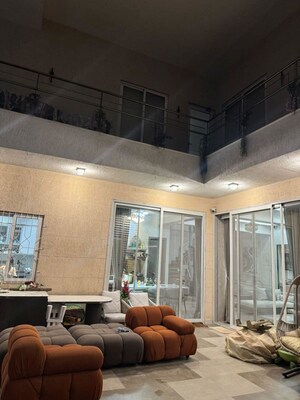 Living Room in 4 BHK Apartment at Indiabulls Sky Forest, Lower Parel – for Rent