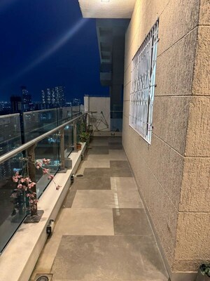 Balcony in 4 BHK Apartment at Indiabulls Sky Forest, Lower Parel – for Rent