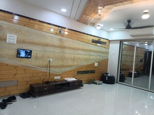 Living Room in 2 BHK Apartment at Shree Nandanvan homes, Kalwa – for Rent