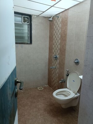 Attached Bathroom in 2 BHK Apartment at Shree Nandanvan homes, Kalwa – for Rent