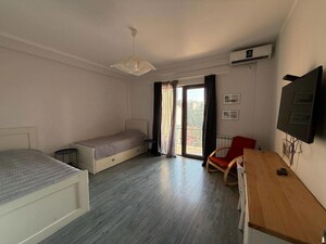 Living Room in 4 BHK Apartment at Oberoi Realty Sky Heights, Andheri West – for Sale