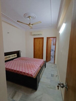 Bedroom in 3 BHK Builder Floor at Rajouri Garden – for Rent