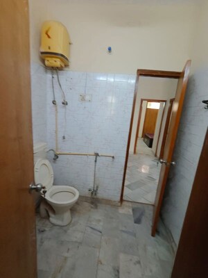 Bathroom in 3 BHK Builder Floor at Rajouri Garden – for Rent