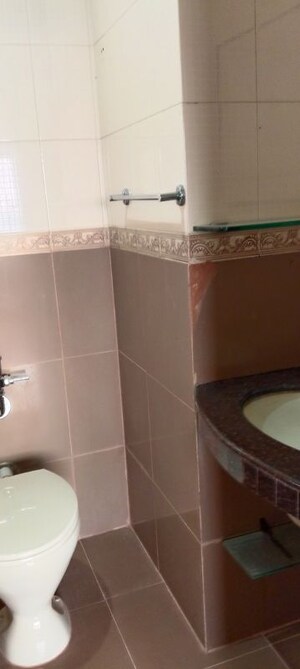 Bathroom in 3 BHK Apartment at Samartha Aangan, Andheri West – for Rent