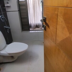 Bathroom in 2.5 BHK Apartment at Juhu Trishul, Juhu – for Rent
