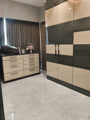 Staircase in 3 BHK Apartment at Mantri Sujata Apartment, Santacruz West – for Rent