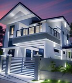 2 BHK + Pooja Room,Extra Room 960 Sq.Ft. Villa in Abm South City