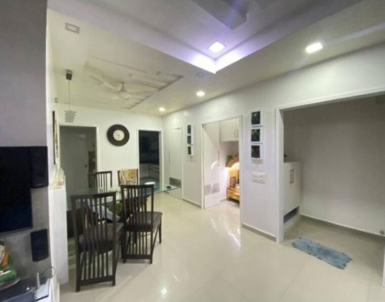 Living Room, randesan 2 Bedroom 1500 Sq.Ft. Apartment In Randesan Gandhinagar 10336010