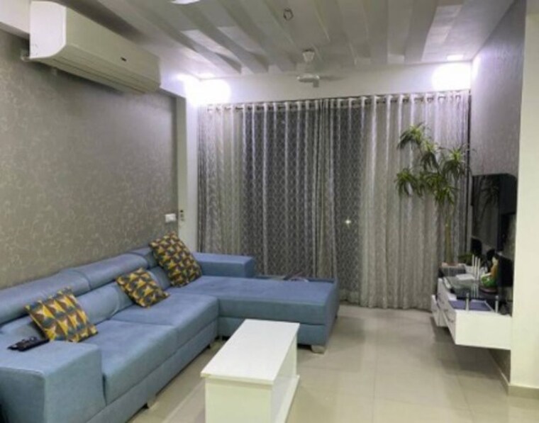 Living Room, randesan 2 Bedroom 1500 Sq.Ft. Apartment In Randesan Gandhinagar 10336010