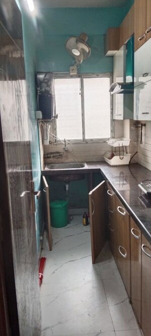 Kitchen in 2 BHK Apartment at Lake Town – for Rent