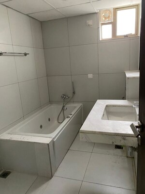 Bathroom in 4 BHK Apartment at Emaar Palm Terraces Select, Sector 66 – for Rent