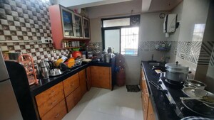 Kitchen in 2 BHK Apartment at Madhav Sansar, Kalyan West – for Sale