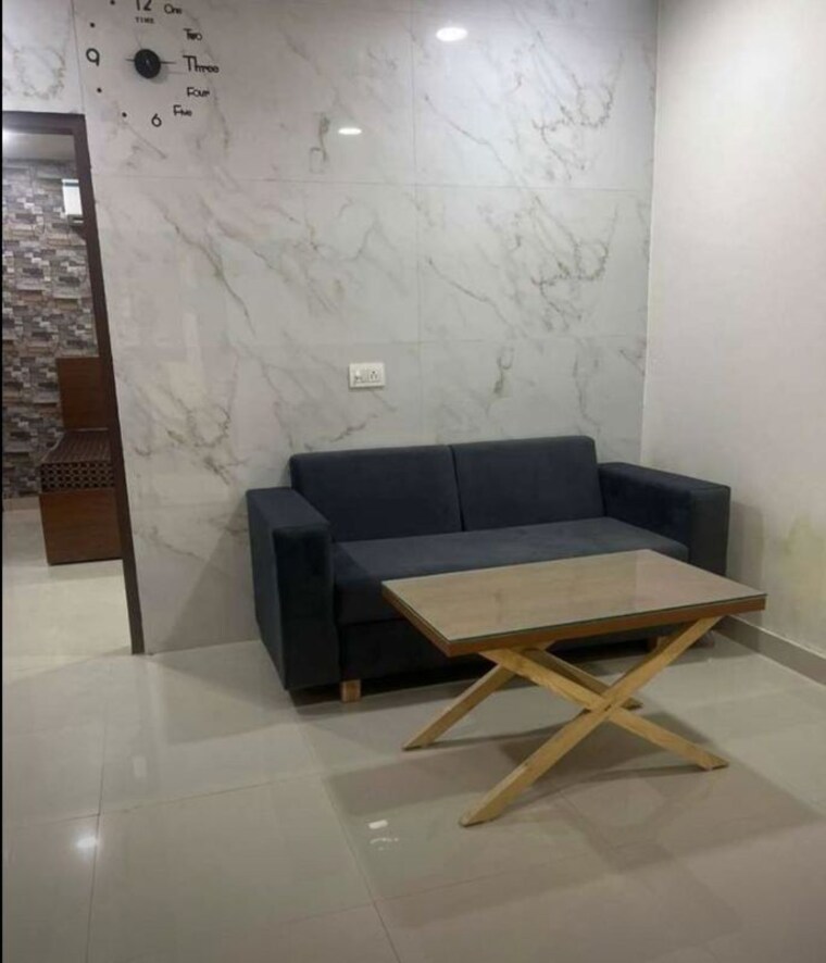 Living Room, nk-savitry-enclave 1 Bedroom 400 Sq.Ft. Apartment In Vip Road Zirakpur 10336121