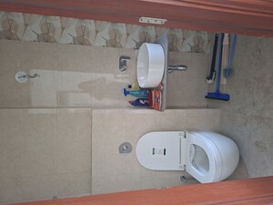 Bathroom in 2 BHK Apartment at Ghanshyam Nagar CHS, Thane East – for Rent