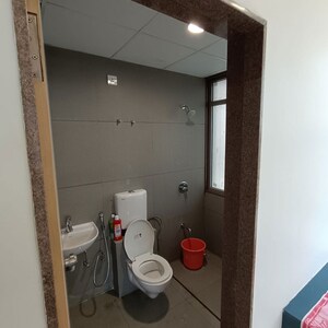 Bathroom in 2 BHK Apartment at Gift City – for Rent