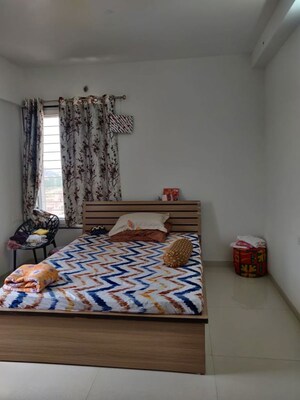 Bedroom in 3 BHK Apartment at Sharada Alliance Paritosh, Balewadi – for Rent