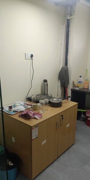 Kitchen in  Office Space at Kokapet – for Rent