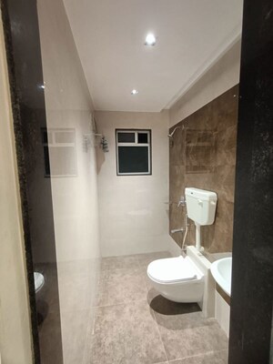Bathroom in 1 BHK Apartment at Charms Global City, Ambernath East – for Sale