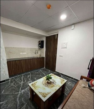 Living Room in 1 BHK Apartment at Chandigarh Citi Center, Vip Road – for Rent