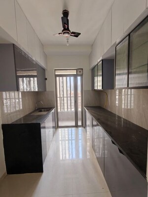 Building Lobby in 3 BHK Apartment at Kalpataru Immensa B, Kolshet Road – for Rent