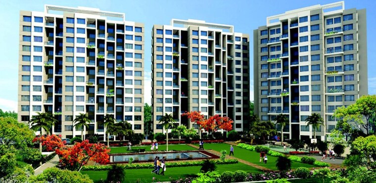 Exterior View, gulmohar-parkview 2 Bedroom 870 Sq.Ft. Apartment In Kharadi Pune 10336286