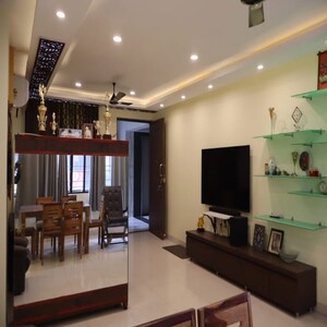 Living Room in 4 BHK Apartment at Amit Realty and Shree RSH The Ecos, Rajarhat New Town – for Sale