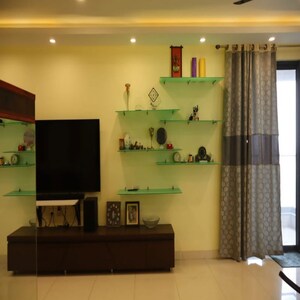Living Room in 4 BHK Apartment at Amit Realty and Shree RSH The Ecos, Rajarhat New Town – for Sale