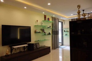 Living Room in 4 BHK Apartment at Amit Realty and Shree RSH The Ecos, Rajarhat New Town – for Sale