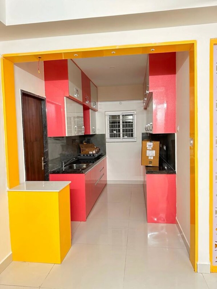 Kitchen, my-home-tridasa 2 Bedroom 1253 Sq.Ft. Apartment In Tellapur Hyderabad 10336349