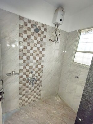 Bathroom in 1 BHK Apartment at SG Lanke Vishwajeet Residency, Kharadi – for Rent