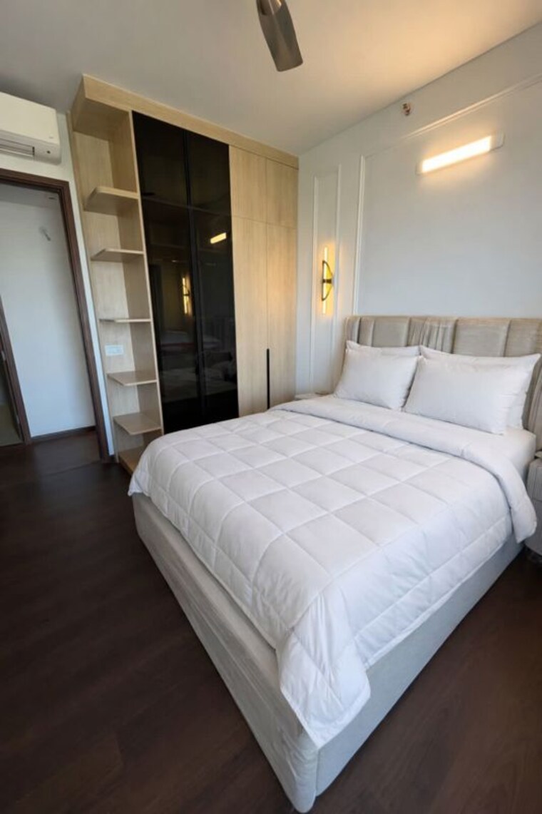 Bedroom, krisumi-waterfall-residences 2 Bedroom 1450 Sq.Ft. Apartment In Sector 36a Gurgaon 10336391