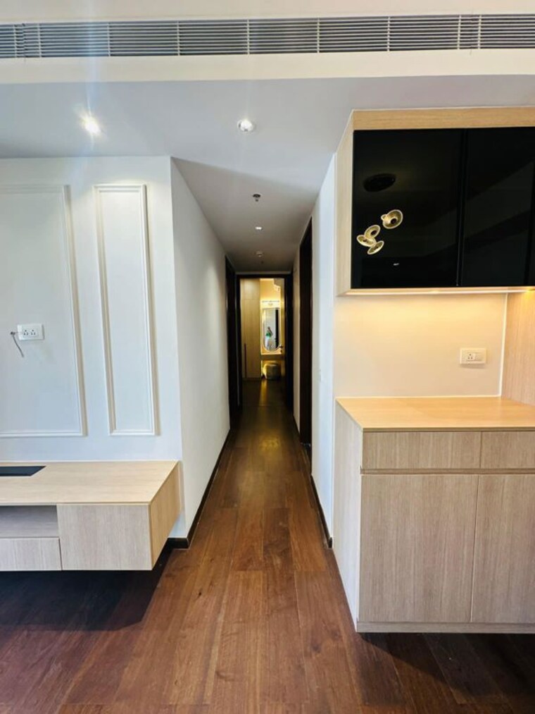 Living Room, krisumi-waterfall-residences 2 Bedroom 1450 Sq.Ft. Apartment In Sector 36a Gurgaon 10336391
