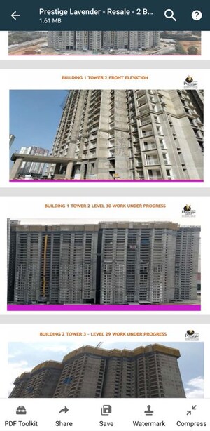 2 BHK Apartment – Exterior View View at Whitefield - for Sale