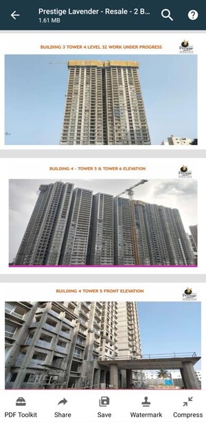 2 BHK Apartment – Exterior View View at Whitefield - for Sale