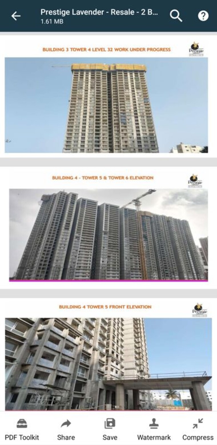 Exterior View, whitefield 2 Bedroom 1074 Sq.Ft. Apartment In Whitefield Bangalore 10336396