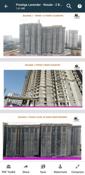 2 BHK Apartment – Exterior View View at Whitefield - for Sale