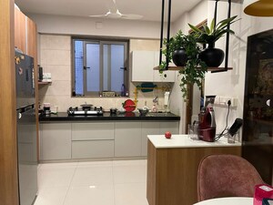Kitchen in 3 BHK Apartment at Aaryan Builders Embassy, Ambli – for Rent