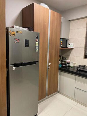 Kitchen in 3 BHK Apartment at Aaryan Builders Embassy, Ambli – for Rent