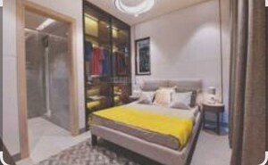 Bedroom in 2 BHK Apartment at Colorplus Raymond Realty Phase I, Pokhran Road No Two – for Sale