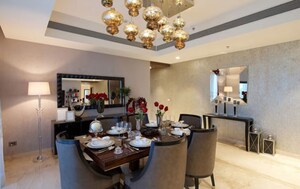 Dining area in 3 BHK Apartment at Mahindra Luminare, Sector 59 – for Sale
