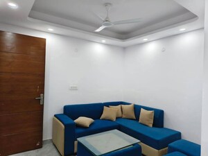Living Room in 1 BHK Apartment at Freedom Fighters Enclave – for Rent