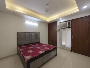 Bedroom in 3.5 BHK Builder Floor at Freedom Fighters Enclave – for Rent
