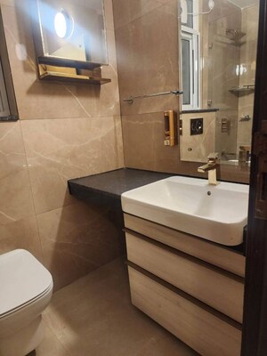 Bathroom in 2 BHK Apartment at Saket – for Rent