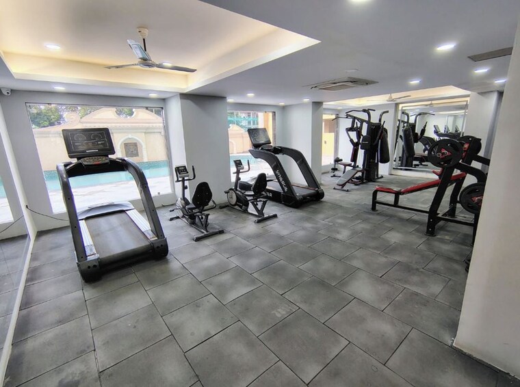 Gym, tejas-greenberry-signatures 2.5 Bedroom 1036 Sq.Ft. Apartment In Vrindavan Yojna Lucknow 10336534