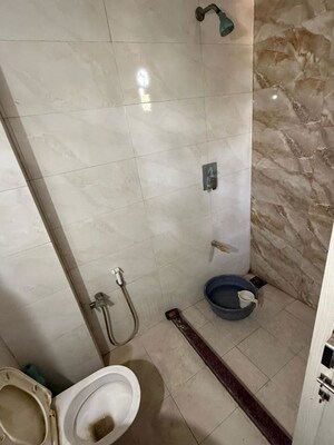 Bathroom in 3 BHK Apartment at Goyal Intercity, Memnagar – for Rent