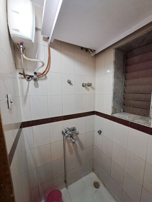 Bathroom in 1 BHK Apartment at Amaltas CHS Vasant Vihar, Vasant Vihar – for Sale
