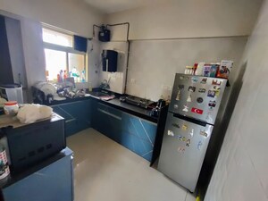 Kitchen in 2 BHK Apartment at Laabh Gloria, Ghodbunder Road – for Rent