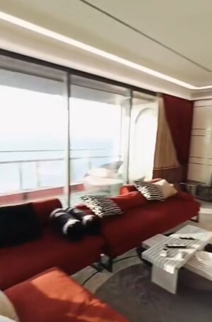 Living Room in 3 BHK Apartment at Bandra West – for Rent