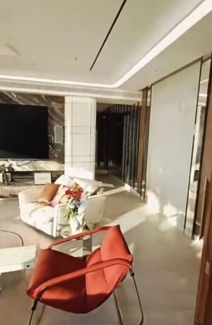 Living Room in 3 BHK Apartment at Bandra West – for Rent