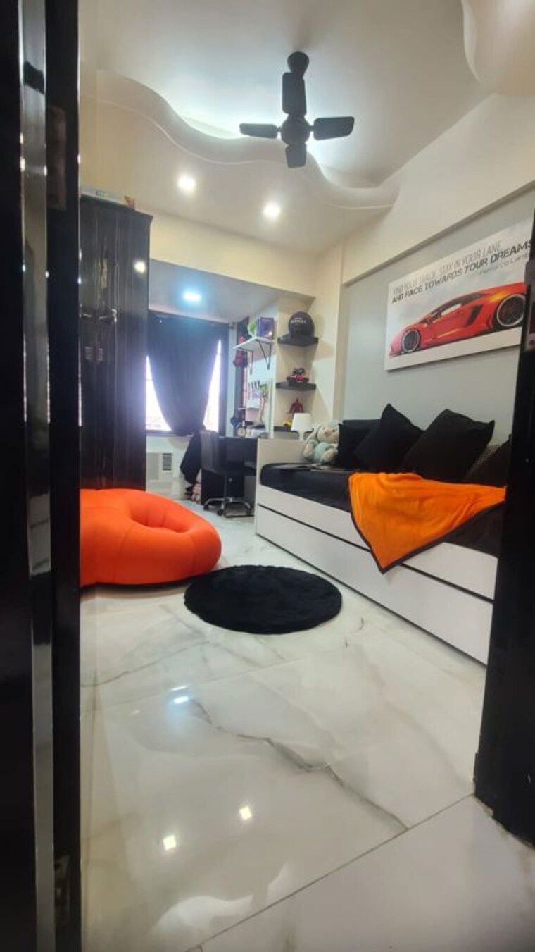 Living Room, dudhwala-complex-phase-2 3 Bedroom 1200 Sq.Ft. Apartment In Agripada Mumbai 10336529